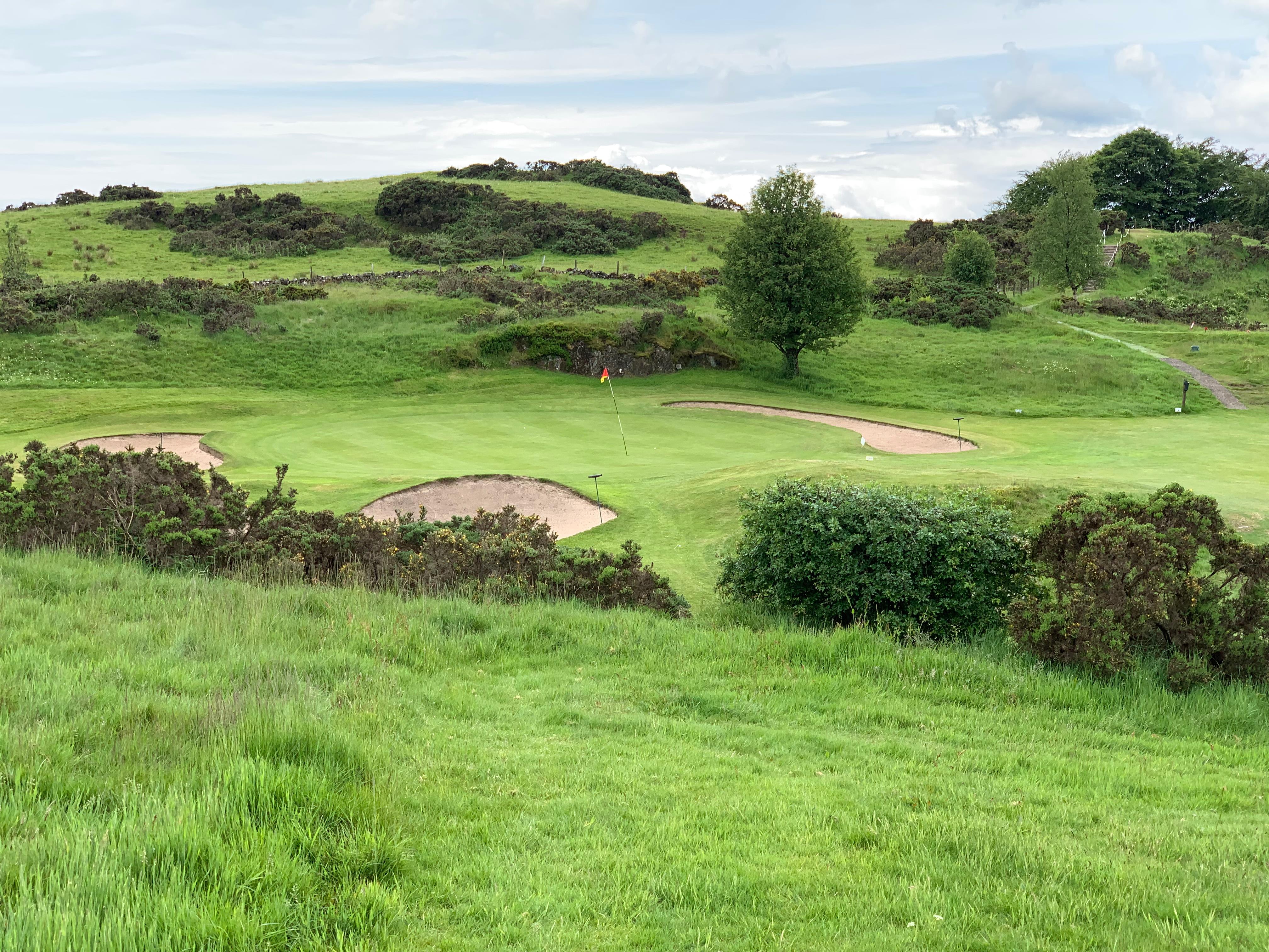 Hole 5 — view from the tee